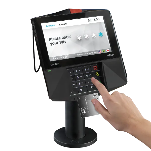 Ingenico Lane 7000 Fiserv Payment Terminal