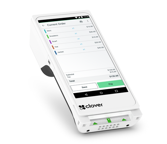 Clover Flex Fiserv Payment Terminal